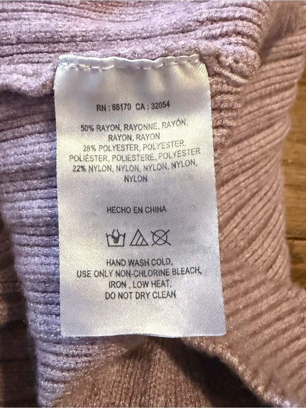 Anthropologie Ribbed Long-Sleeve Sweater Dress light purple hooded size small - Picture 8 of 8